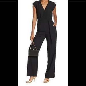NWT DVF Purdy Jumpsuit in Black, Size 14